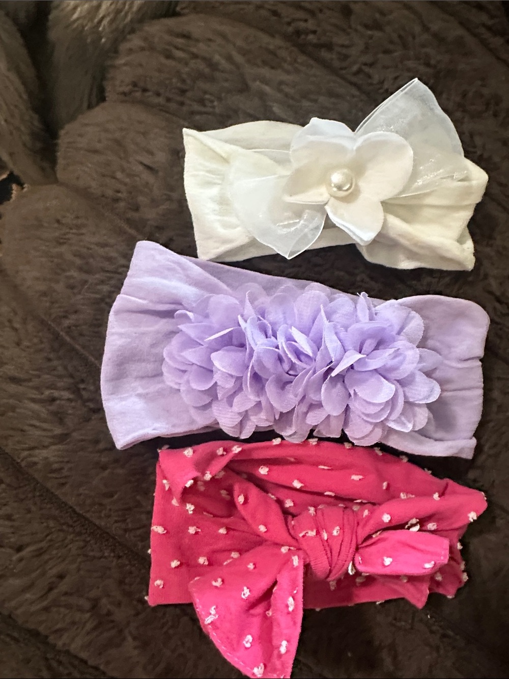 Set of 3 baby bling headbands